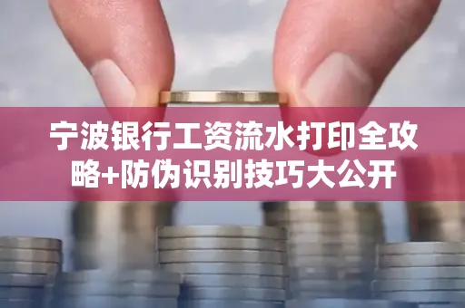 宁波银行工资流水打印全攻略+防伪识别技巧大公开