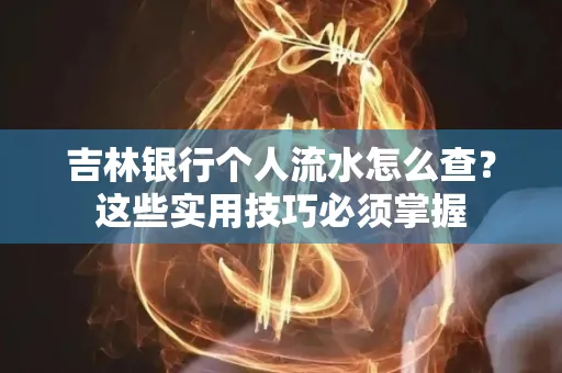 吉林银行个人流水怎么查？这些实用技巧必须掌握